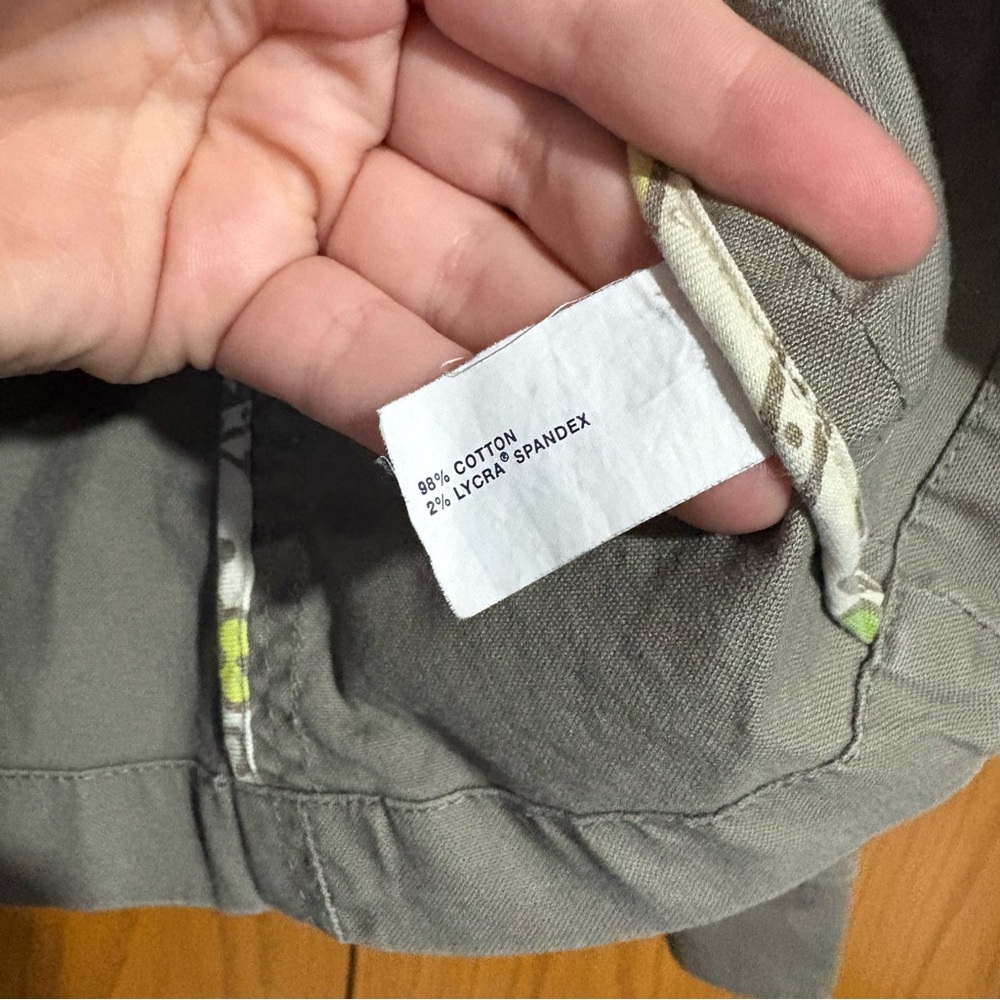 Gap Y2K utility jacket light jacket button up cotton blend - Picture 5 of 6